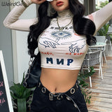 Galartsy Michelangelo inspired crop top, view 3