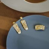 Galartsy Michelangelo inspired earrings, view 6