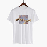 Galartsy Michelangelo sky T-shirts, view 2