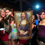 Galartsy Mona Lisa & The Scream Halloween Costumes, view 3