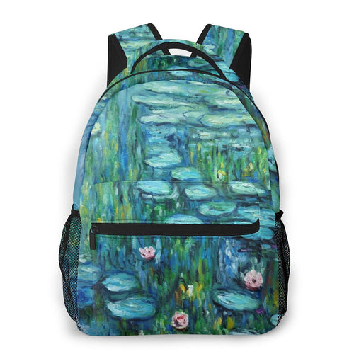Galartsy Monet Water lilies Backpack