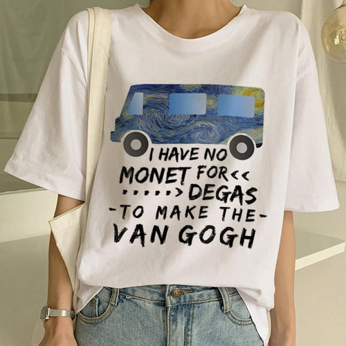 Galartsy No Monet for DEGAS to make the VAN GOGH t-shirt