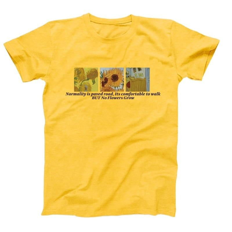 Galartsy Normality Is Paved Road t-shirt