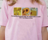 Galartsy Normality Is Paved Road t-shirt, view 2