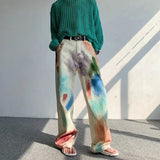 Galartsy Painted Art Baggy Jeans, view 2