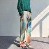 Galartsy Painted Art Baggy Jeans, view 3