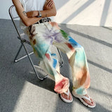 Galartsy Painted Art Baggy Jeans, view 6