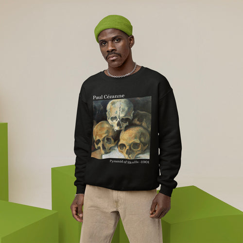Galartsy Paul Cézanne Pyramid of Skulls Sweatshirt