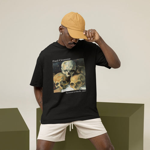 Galartsy Paul Cézanne Pyramid of Skulls T-shirt