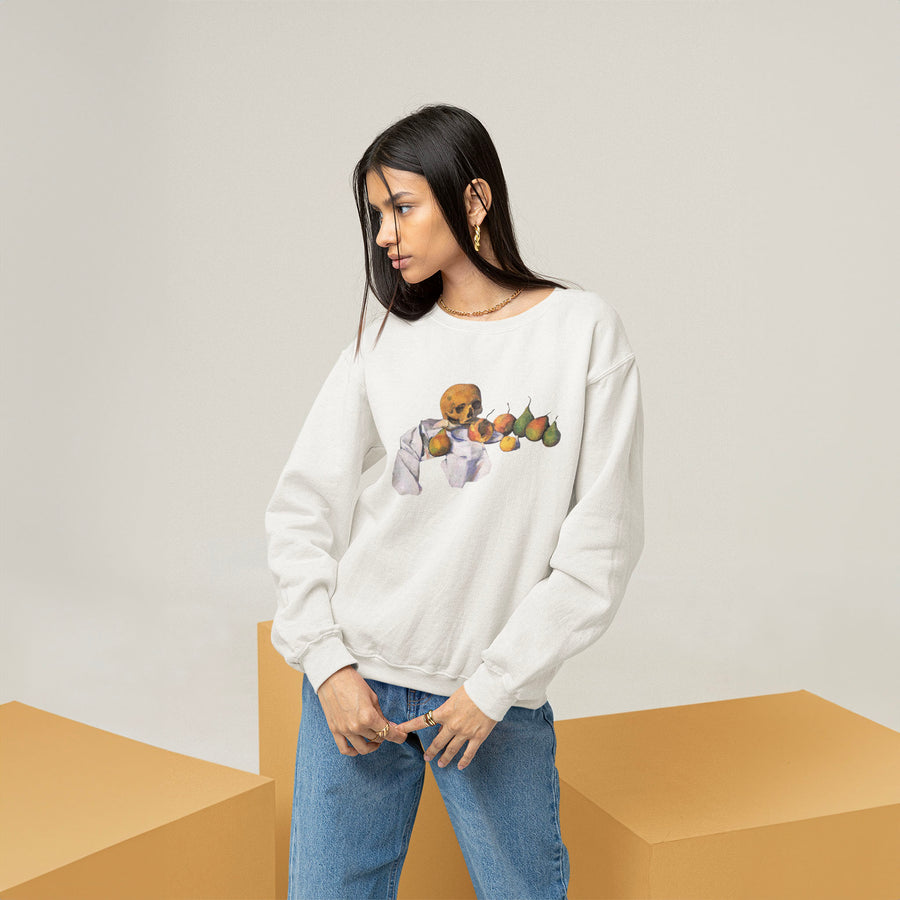 Galartsy Paul Cézanne Still Life with Skull sweatshirt