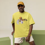 Galartsy Paul Cézanne Still Life with Skull collage T-shirt, view 2
