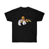 Galartsy Paul Cézanne Still Life with Skull collage T-shirt, view 4