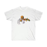 Galartsy Paul Cézanne Still Life with Skull collage T-shirt, view 5