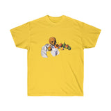 Galartsy Paul Cézanne Still Life with Skull collage T-shirt, view 6