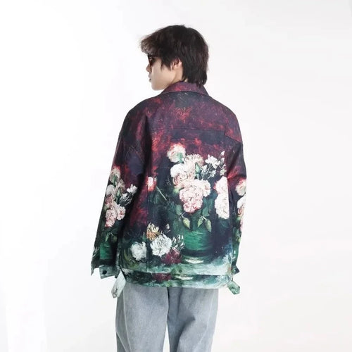 Galartsy Peonies And Roses Jacket