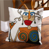 Galartsy Picasso style pillow cases, view 3
