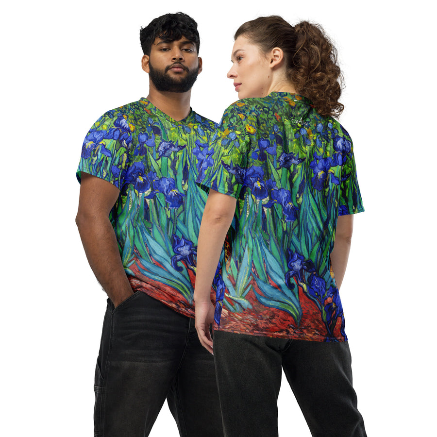 Galartsy Van Gogh Irises unisex sports jersey