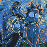 Galartsy Rick & Morty X Starry night shirt, view 3