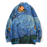 Galartsy Rick & Morty X Starry night shirt, view 4