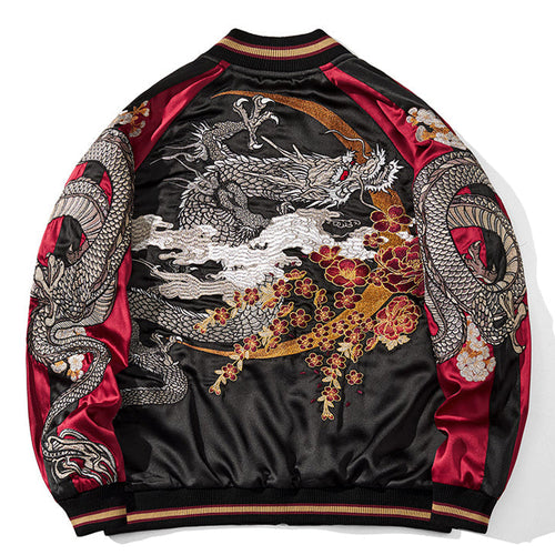 Galartsy Obsidian Bloom Reversible Sukajan Jacket
