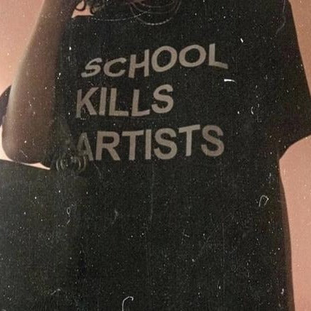 Galartsy School Kills Artists T-Shirt