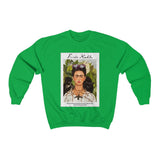 Galartsy Self-Portrait with Thorn Necklace and Hummingbird Sweatshirt, view 6
