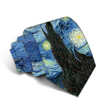 Galartsy Starry night classic Tie, view 4