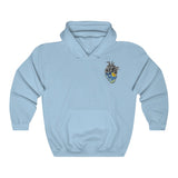 Galartsy Starry Night Heart Hooded Sweatshirt, view 4