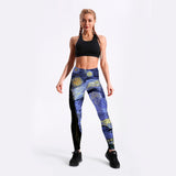 Galartsy Starry night leggings, view 2