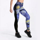 Galartsy Starry night leggings, view 5