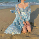 Galartsy Starry Night Long fairy dress, view 4