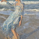 Galartsy Starry Night Long fairy dress, view 6