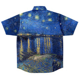 Galartsy Starry Night Over The Rhone Buttoned Shirt, view 2
