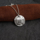 Galartsy Starry Night Over The Rhone Van Gogh Pendant Necklace, view 4