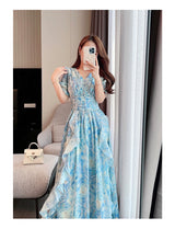 Galartsy Starry Night Sleeveless Dreamy Long Dress, view 6