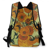 Galartsy Sunflowers van gogh backpack, view 4