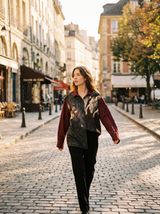 Galartsy The Archive Blouse — Oversized Vintage Print Long Sleeve, view 3