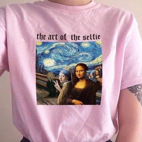 Galartsy The Art of the Selfie T-shirt