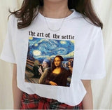 Galartsy The Art of the Selfie T-shirt, view 5