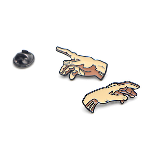 Galartsy The Creation of Adam Enamel pin