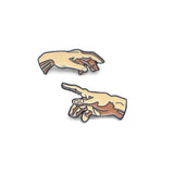 Galartsy The Creation of Adam Enamel pin, view 5