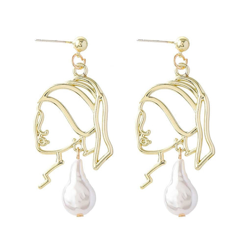 Galartsy The girl with a pearl "earrings"