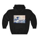 Galartsy The Great Wave Hooded Sweatshirt, view 2