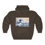 Galartsy The Great Wave Hooded Sweatshirt, view 5