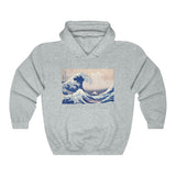 Galartsy The Great Wave Hooded Sweatshirt, view 6