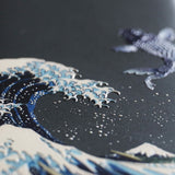 Galartsy The great wave of Kanagawa inspired iPhone Case, view 3