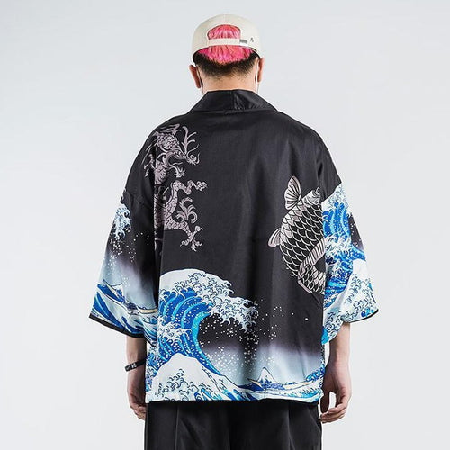 Galartsy The great wave off kanagawa Kimono