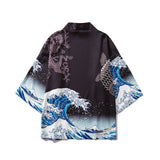 Galartsy The great wave off kanagawa Kimono, view 2