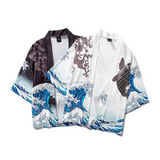 Galartsy The great wave off kanagawa Kimono, view 6