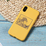 Galartsy The Great Wave off Kanagawa matte iPhone cover, view 3